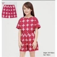 ราคา เสื้อและกางเกงขาสั้นสำหรับเด็กผู้หญิง uniqlo marimekko ของใหม่ ป้ายห้อย % จาก shop (7055003428)