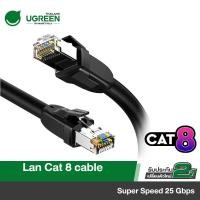 ราคา UGREEN สายแลน Cat8 Ethernet Patch Cable Gigabit RJ45 Network Wire Lan Cable (29057461964)