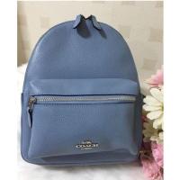 ราคา COACH F38263 MINI CHARLIE BACKPACK IN PEBBLE LEATHER (1315997062)