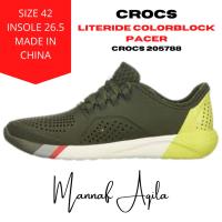 ราคา รองเท้า Crocs Literide Colorblock Pacer (22464507481)