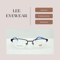 ราคา Mata Lee กรอบแว่นตากรอบโลหะ / กรอบครึ่ง / แว่นตาสําหรับผู้ชาย (15197573784)