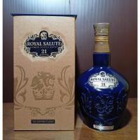 ราคา Used Royal Salute 21 The Sapphire Flagon 700 ML ขวดเหล้า + กล่อง (5086262215)