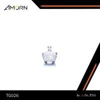 ราคา JJGLASS - (AMORN ) TG026 - โถแก้วเล็ก ลายคริสตัล เจียระไน มีฝาปิด เหมาะสำหรับใส่ขนม หรือ สิ่งของต่างๆ (5541614223)