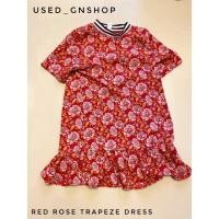 ราคา เดรสสั้นลายดอกกุหลาบแดง (4431173435)