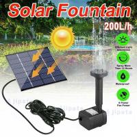 ราคา พร้อมส่งCOD Solar Pump น้ำพุโซล่าเซลล์ ปั๊มน้ำพุ น้ำพุพลังงานแสงอาทิตย์ Fountain Solar WATER (29607965265)