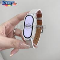 ราคา สายนาฬิกาข้อมือ สายหนัง PU ใส เรียบง่าย แฟชั่น สําหรับ Xiaomi Mi Band 8 7 NFC Miband 5 6 4 3 (25775725067)