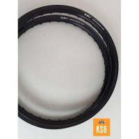 ราคา วงล้ออลูมิเนียม DALE ขนาด 1.20x17 ทรงยกขอบ สีดำ จำนวน 2 วง (14910023656)