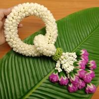ราคา พวงมาลัยดอกมะลิ พวงมาลัยวันแม่ พวงมาลัยไหว้ผู้ใหญ่ พวงมาลัย (16080548656)