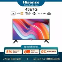 ราคา Hisense TV รุ่น 43E7G/4K QLED Google TV/Quantum Dot/HSR/Dollby Atmos Hand-Free Voice Control Netflix Youtube (27313734833)