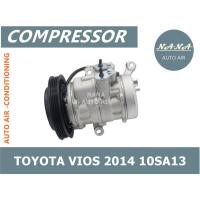 ราคา ของใหม่ มือ 1!!! COMPRESSOR คอมแอร์ TOYOTA VIOS 2014 10SA13  คอมแอร์รถยนต์ (6636206277)