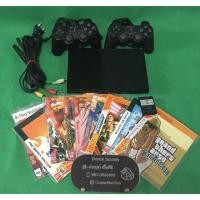 ราคา เครื่อง Ps2 รุ่น 90006 ครบชุดพร้อมเล่น เล่นได้ทั้งแผ่นแท้และแผ่นก๊อป แถมแผ่น 10 แผ่น (903316253)