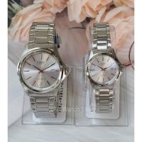 ราคา Casio Standard นาฬิกาคู่รัก ชาย-หญิง รุ่น MTP-1183A-7A , LTP-1183A-7A สายสแตนเลส - แท้ 100% ประกัน 1 ปีเต็ม (1271967998)