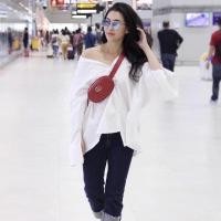 ราคา แท้100% Gucci Belt Bag สีแดง ปังสุด แบบเบลล่า (12973368084)