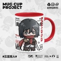 ราคา แก้วนมเซรามิค ลายการ์ตูน Attack on Titan Merchandise Mikasa Ackerman Fan สองมิติ (25760103822)