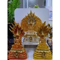 ราคา พระแก้วมรกต สูง 15 นิ้ว พระแก้วนาคปรกสีวันประจำวัน นำไปตั้งบูชาหรือถวายเป็นพุทธบูชาแก่ชีวิตเสริมสิริมงคล ปลุกเสกแล้ว (4493632316)