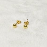 ราคา ต่างหูเงินแท้ 925 หุ้มทอง 14K (1118486282)