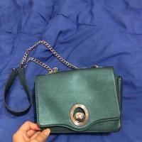 ราคา Zara bag สีเขียวเมทัลลิก (2085467989)