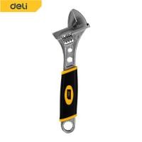 ราคา Deli ประแจเลื่อน 8/10 นิ้ว กุญแจเลื่อน ประแจอเนกประสงค์ ประแจเลื่อนด้ามจับหุ้มยาง ขนาด adjustable Wrench (22775020291)