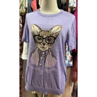 ราคา เสื้อแขนสั้นไหมพรม Royal Ivy Regatta ใหม่ size s (17196072169)