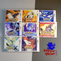ราคา ตลับเกม Pokemon 3DS ของแท้ โซน US JP EU - Pokemon Sun Moon Ultra Ultrasun Ultramoon X Y Omega Ruby Alpha Sapphire มือสอง (3369369561)
