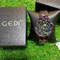 ราคา นาฬิกา GEDI แท้ สีม่วง กันน้ำได้ 100% พร้อมกล่องแบรนด์ (588018326)