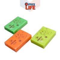 ราคา Horse (ตราม้า) ยางลบดินสอ ยางลบ รุ่น H-04 สีนีออน ลายการ์ตูน ม้า AREX ( 1 ก้อน / คละสี ) (26008557149)