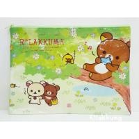 ราคา แฟ้ม2ซิป A4 ริลัคคุมะ (81823552)