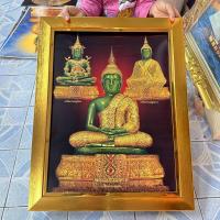 ราคา กรอบรูปภาพมงคล พระแก้วมรกต กรอบเรียบสีทอง ตกแต่งบ้าน ร้านค้า ของขวัญ ที่ระลึก งานเกษียณ มอบเป็นของขวัญโอกาสต่างๆ (23087407276)
