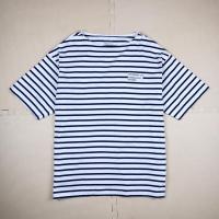 ราคา เสื้อยืดผู้หญิง Muji สีดำลายขวาง ไซส์ L อก 50 ยาว 28 (27969198873)