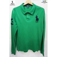ราคา Polo Ralph Lauren แท้ เสื้อยืดโปโลแขนยาวสปอตรุ่นม้าใหญ่ (1596757483)