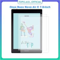 ราคา Onyx Boox Nova Air C BOOX TAB MINI C 7.8 นิ้ว E Book ฟิล์มกันรอยหน้าจอ HD ฟิล์มนุ่ม Onyx Boox Nova Air C BOOX TAB MINI C 7.8 protective film (24333104134)
