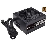 ราคา CORSAIR POWER SUPPLY CX750M 80 PLUS BRONZE MODULAR 3Y (5889486299)