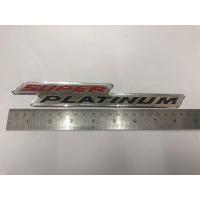 ราคา สติ๊กเกอร์นูน SUPER PLATINUM ติดฝาท้าย ISUZU D-MAX SUPER PLATINUM เทียบแท้95% (1210670820)