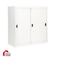 ราคา Kiosk Furniture ตู้บานเลื่อนทึบ 3ฟุต (14546902804)