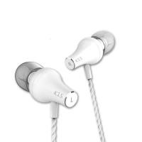 ราคา VJJB หูฟัง In-ear มีไมค์ ปุ่มรับสายในตัว รุ่น K1S - สีขาว (71645677)