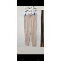 ราคา กางเกงผ้าฮานาโกะ ทรงกระบอกเล็ก สีครีม มือ2 (18983317857)