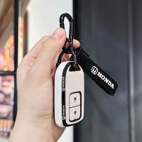 ราคา ฝาครอบกุญแจสําหรับ Honda CRV City Civic FC BRV Accord HRV Jazz Keyless Smart Entry Push Start Remote 234-ปุ่มกรณีรถอุปกรณ์เสริม (25737547687)