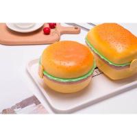 ราคา กล่องข้าวเด็ก กล่องข้าวแฮมเบอร์เกอร์ กล่องข้าวน่ารัก (13312115435)