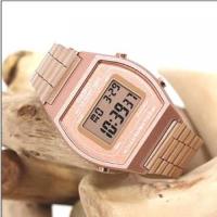 ราคา Casio Standard นาฬิกาข้อมือ ผู้หญิง ระบบดิจิตอล สเตนเลสสตีล สีพิงค์โกลด์ รุ่น B640WC-5ADF - Rose Gold (392915838)
