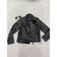 ราคา แจ็คเก็ตหนังสีดำ(มือสอง) (7356978662)