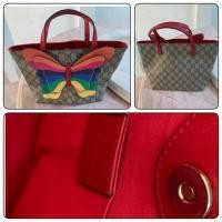 ราคา กระเป๋ากุชชี่ tote หนังแท้มือสอง (3719140118)