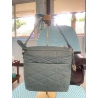 ราคา RADLEY กระเป๋าสะพายข้างผ้าไนล่อนสีเขียวมิ้นท์มือสอง (29856679649)