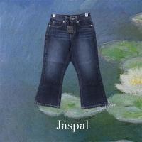 ราคา [NEW] Jaspal แท้ กางเกงยีนส์ขาบาน 5 ส่วน (สียีนส์เข้ม) (7179466128)