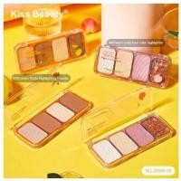 ราคา No.23085-03 Kiss Beauty Highlighter Powder สามมิติ 4สี คิส บิวตี้ ไฮไลท์ คอนทัวร์ใบหน้า 4 สี ผลิตภัณฑ์คุณภาพสูง 100% (14916463278)