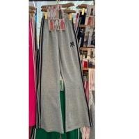 ราคา กางเกงวอมขาม้าแต่งแถบข้าง (25289215170)