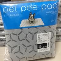ราคา แผ่นรองฉี่สุนัขแบบซักได้ Pet Pee Pad ผ้าสีเทา,ผ้าสีชาร์โคล(สินค้าพร้อมส่งจัดส่งใน2วัน) (38346782)