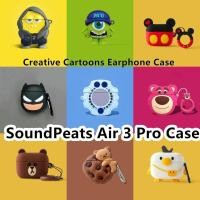ราคา 【imamura】เคสหูฟัง แบบนิ่ม ลายการ์ตูน สําหรับ SoundPeats Air 3 Pro SoundPeats Air 3 Pro (17094170152)