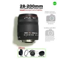 ราคา Sigma 28-200mm F3.5-6.3 DG Macro Lens Full Frame เลนส์ฟูลเฟรม อเนกประสงค์ Wide-Tele สุดคุ้ม for Canon มือสองคุณภาพประกัน (22856710998)