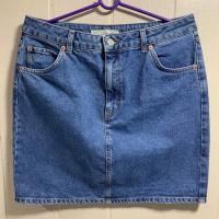 ราคา กระโปรงยีนส์ topshop เอว33 (2627901577)