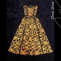ราคา One One มงกุฏ เดรสงานป้าย เดรสอลัง พิมพ์ลาย VS มือ1 (5043809734)